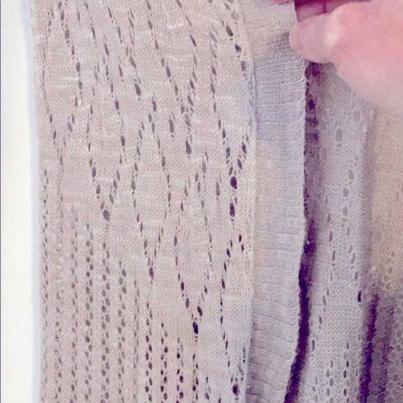 Full Tilt Sheer Duster/Long-length Cardigan - Picture 4 of 4